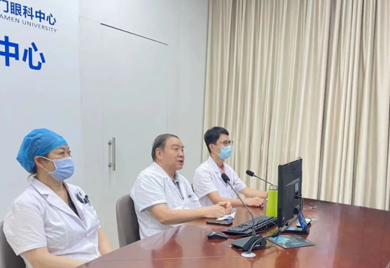 云端会诊！国际眼科科学院院士赵堪兴教授领衔的首页 - 澳门(金沙)官网网站首页专家团为浙江患者“把脉”疑难眼病2.png